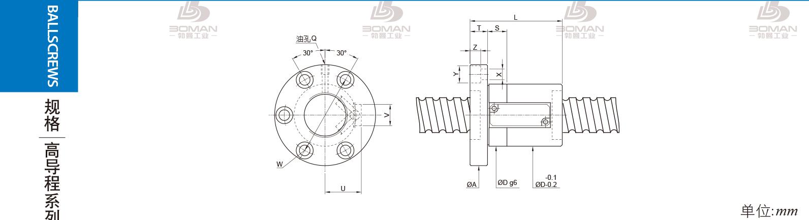 PMI FSVE10016-2.5 PMI丝杆导轨超薄型号